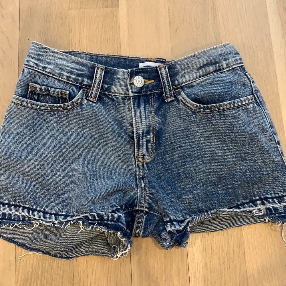 OLD NAVY denim shorts girls size 10